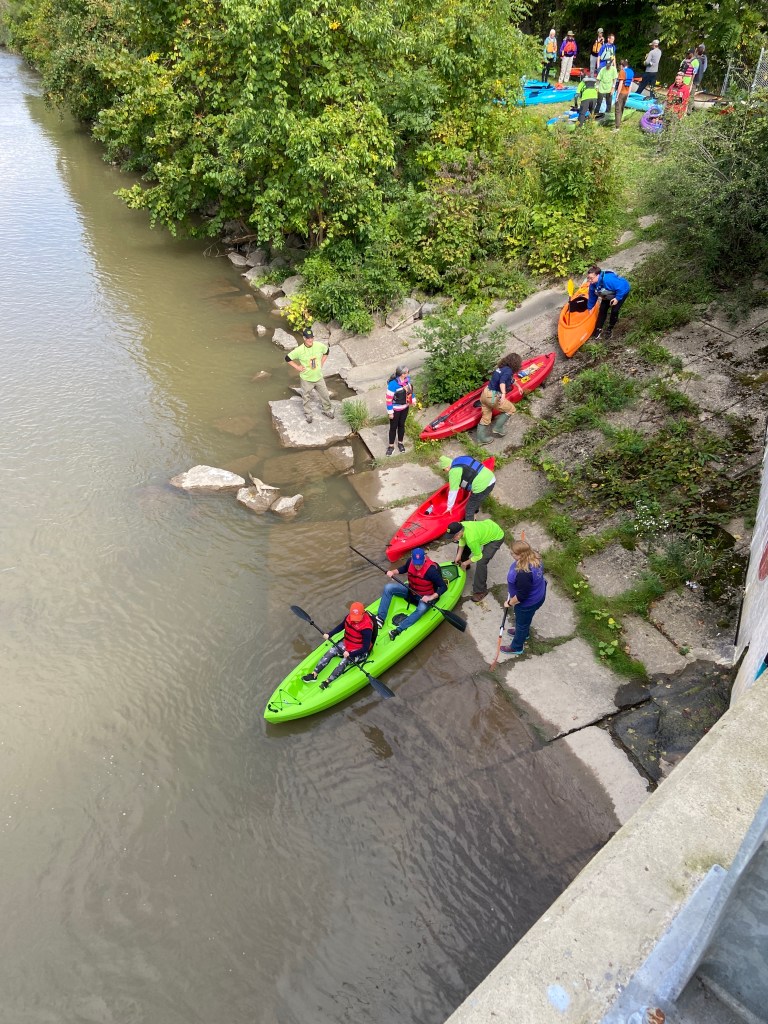 Dorwin Ave creek access
