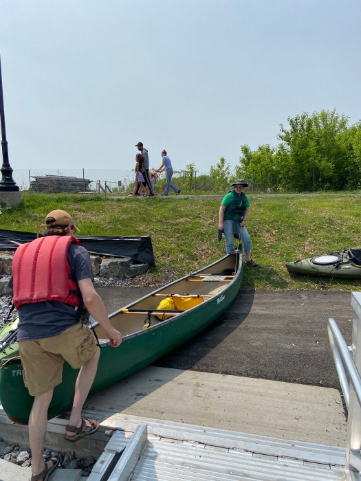 boat access to inner harbor accessible boat launch