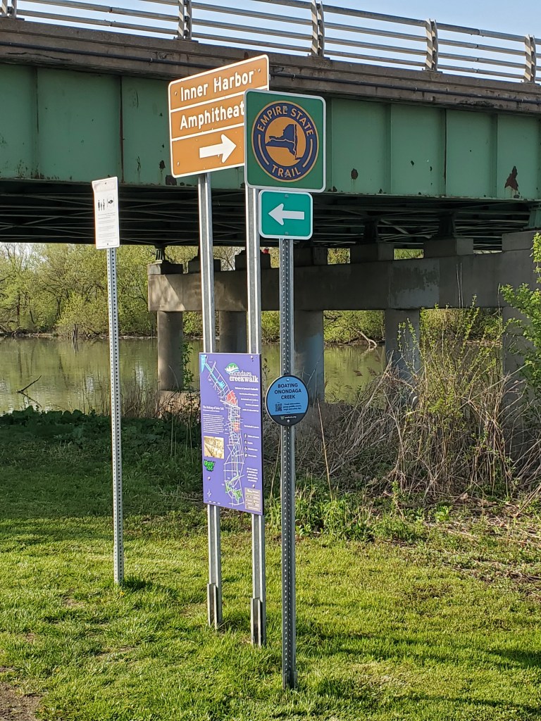 Inner harbor directional signage