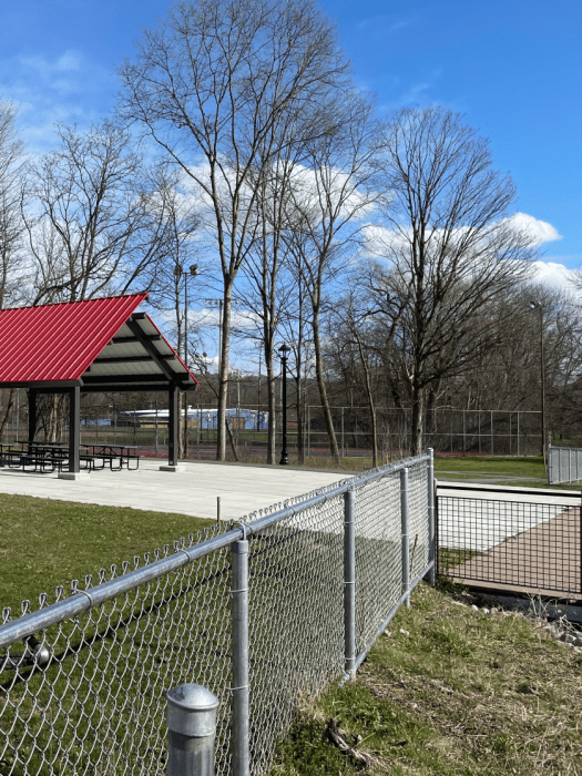 Meachem fields overlook pavilion